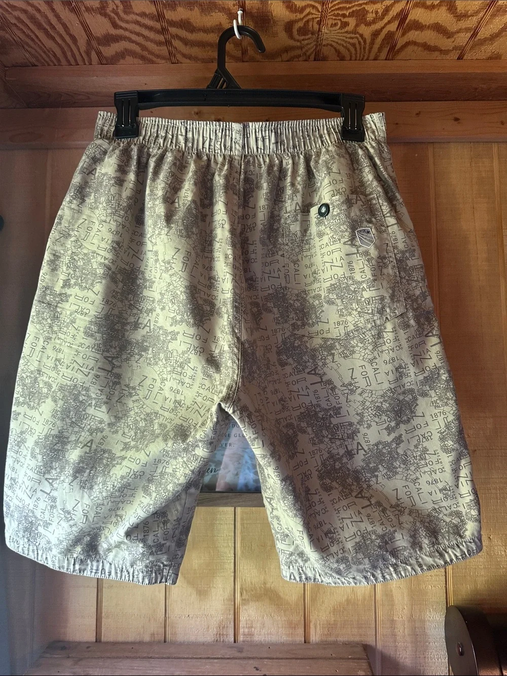 Men’s 100% cotton Jockey tan and brown Printed Casual shorts 8261.5